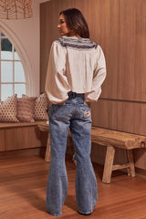 Iggie Embroidered Top ~ Free People