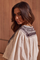 Iggie Embroidered Top ~ Free People