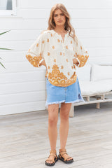 Rylee Blouse - Sundown