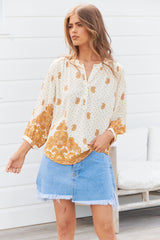 Rylee Blouse - Sundown
