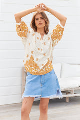 Rylee Blouse - Sundown