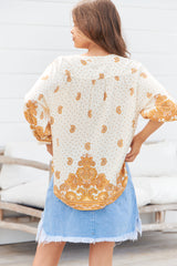 Rylee Blouse - Sundown