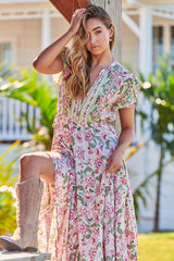 Asher Maxi Dress - Sakura