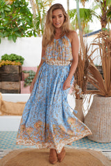 Sorrento Maxi Dress - Enchanted Garden