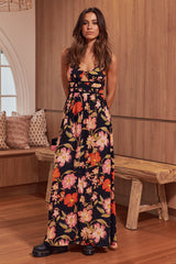 Wisteria Maxi - Dark Combo