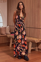 Wisteria Maxi - Dark Combo