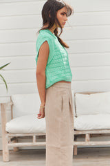 Take The Plunge Vest - Ocean Lily Combo