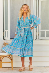Briana Dress - Sea Eden