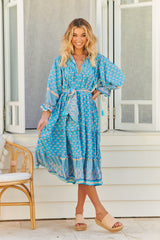 Briana Dress - Sea Eden