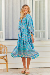 Briana Dress - Sea Eden