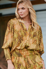 Midsummer Haze Sheer Blouse ~ MOS the label