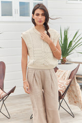 Take The Plunge Vest - Tea Combo