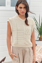 Take The Plunge Vest - Tea Combo