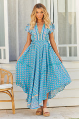 Asher Maxi Dress - Sea Eden