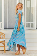 Asher Maxi Dress - Sea Eden