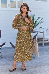 FLORAL IN DISGUISE MAXI Dress ~ MOS the label