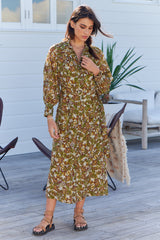 FLORAL IN DISGUISE MAXI Dress ~ MOS the label