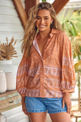 Moni Blouse - Peachy