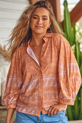 Moni Blouse - Peachy