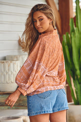 Moni Blouse - Peachy