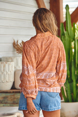 Moni Blouse - Peachy