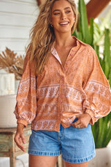 Moni Blouse - Peachy