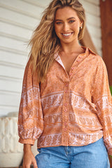 Moni Blouse - Peachy