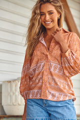 Moni Blouse - Peachy