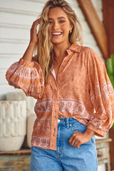 Moni Blouse - Peachy