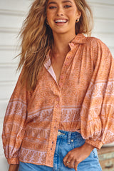 Moni Blouse - Peachy