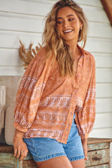 Moni Blouse - Peachy