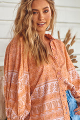 Moni Blouse - Peachy