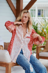 Sun Valley Bandana Tunic~ Free People