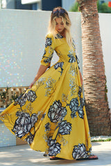 Indiana Maxi - Golden Lillies