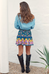 Becca Mini Skirt - Posy