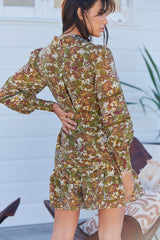 FLORAL Disguise MINI DRESS ~ MOS the label