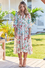 Eve Midi Dress - Solana