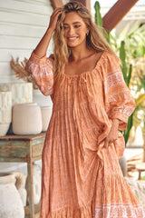 Blossom Midi - Peachy