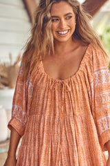 Blossom Midi - Peachy