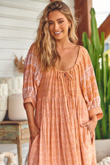 Blossom Midi - Peachy