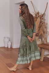 Carina Dress - Meadow Green