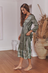 Carina Dress - Meadow Green