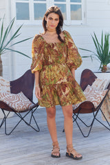 Re-Rooted Nature Mini Dress ~ MOS the label