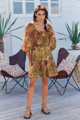 Re-Rooted Nature Mini Dress ~ MOS the label