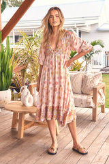 Monday Midi Dress - Daisies