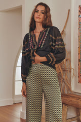 Carina Pant - Meadow Green