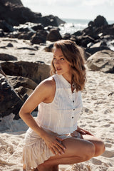 Drive Back Top - Ivory - Free People