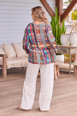 Beatrice Darlyn Top ~ Johnny Was