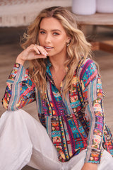 Beatrice Darlyn Top ~ Johnny Was