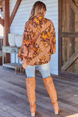 Folk Blouse - Lantana